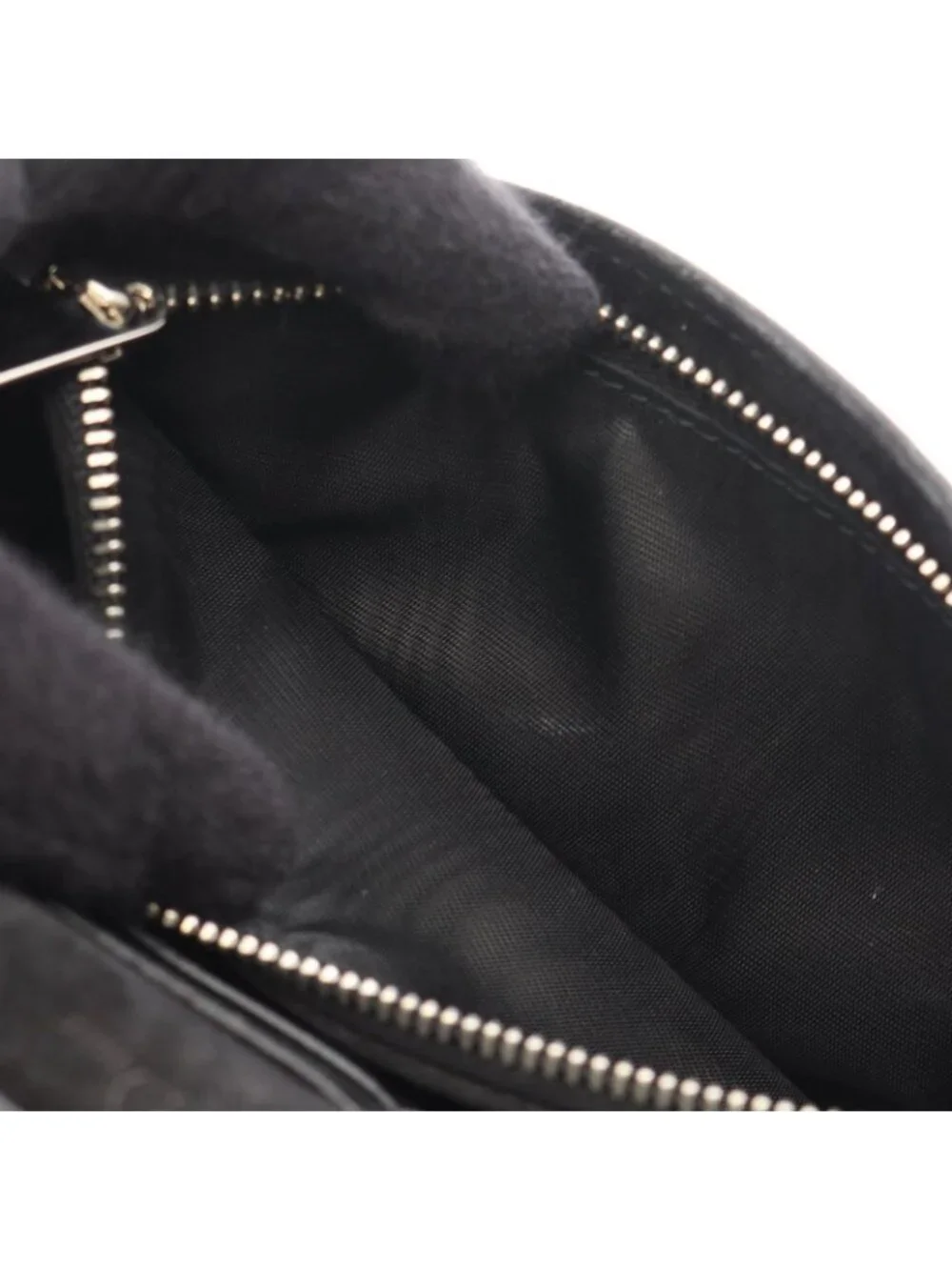 Dior Shoulder Bag Ama Black Leather Diorama Chain Wallet
